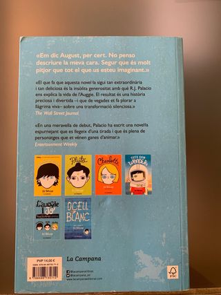 Libro en catalán, Wonder