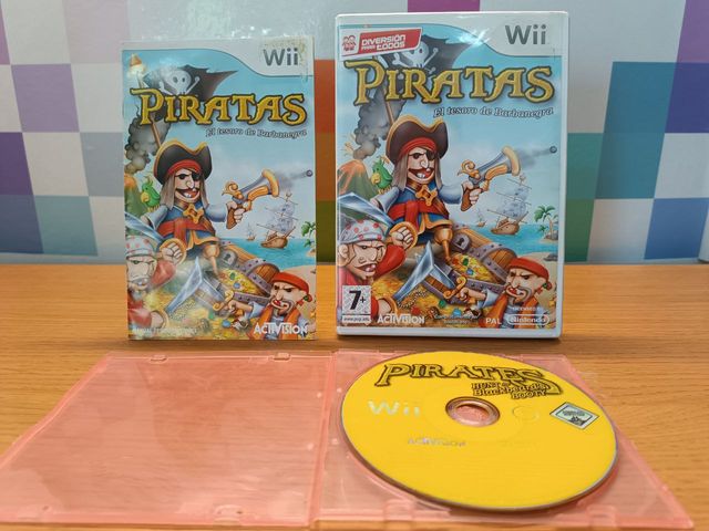 Piratas El tesoro de Barbanegra - Wii 