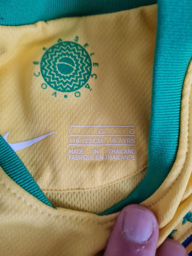 Equipación Brasil mundial 2018 6-7 años