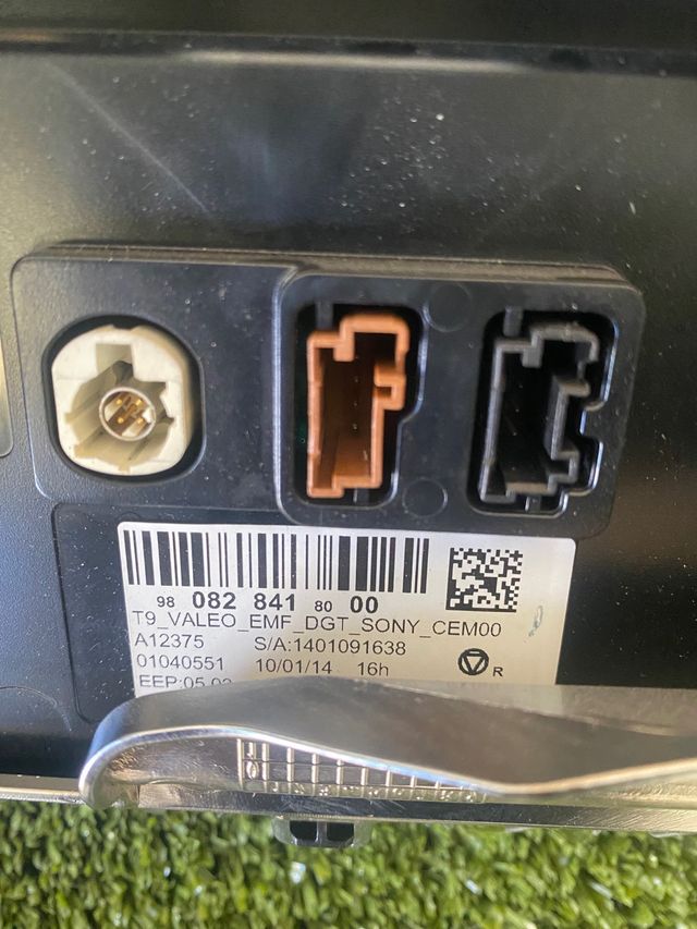 Pantalla multifuncional Control aire Peugeot