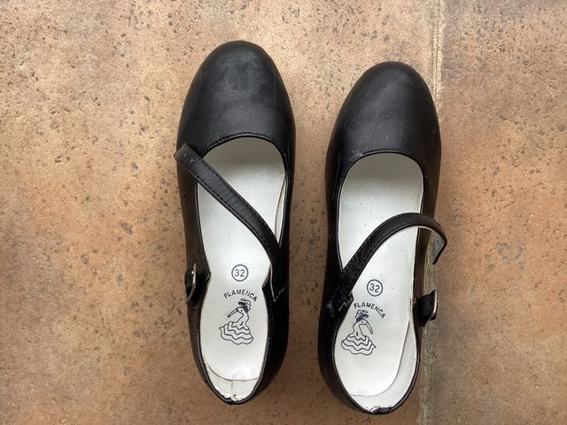 Zapatos flamenca negros n32
