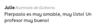 Formación Guitarrista Flamenco•Jazz•Moderno online