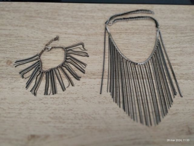 Collar y pulsera Antes 10