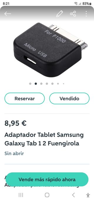 Cable Tablet Samsung Galaxy Tab 7 9 10 Fuengirola