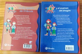 Lote de 2 libros de Kika Superbruja 