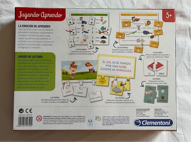 Juegos de lectura Clementoni