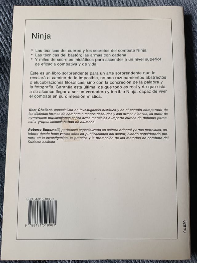 Ninja libro