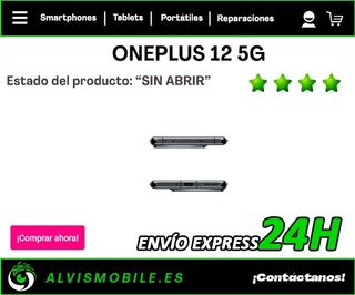 💥Oneplus 12 256GB Negro "Sin abrir"💥