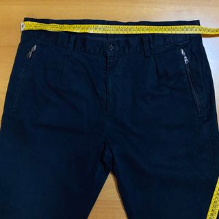 Clayton Pantaloni Nero Classico Casual Sportivo 46