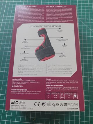 Muñequera Inmovilizadora Pulgar.