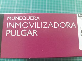 Muñequera Inmovilizadora Pulgar.