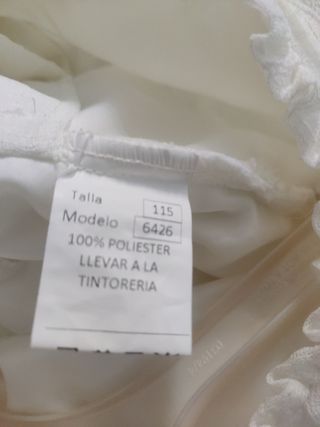 Vestido de Comunión Niña