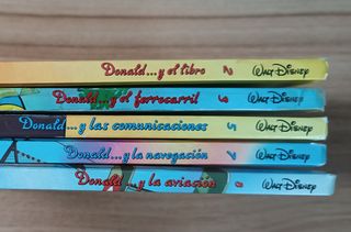 Pack libros Donald Walt Disney