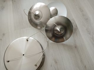 Lampara de Techo en Suspensión Color Plateada