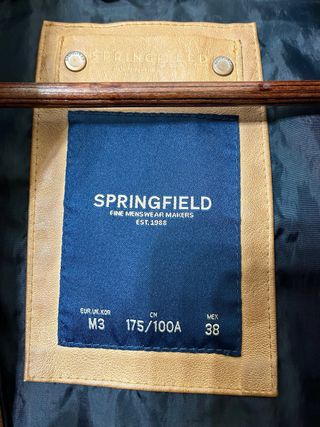 Chaqueta cuero Springfield