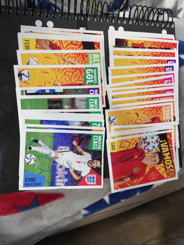 Cromos repetidos Los Idolos de la Roja