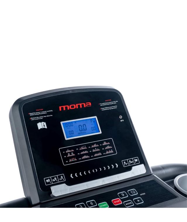 Cinta de correr 1500W, Pantalla LCD, pulsómetro.