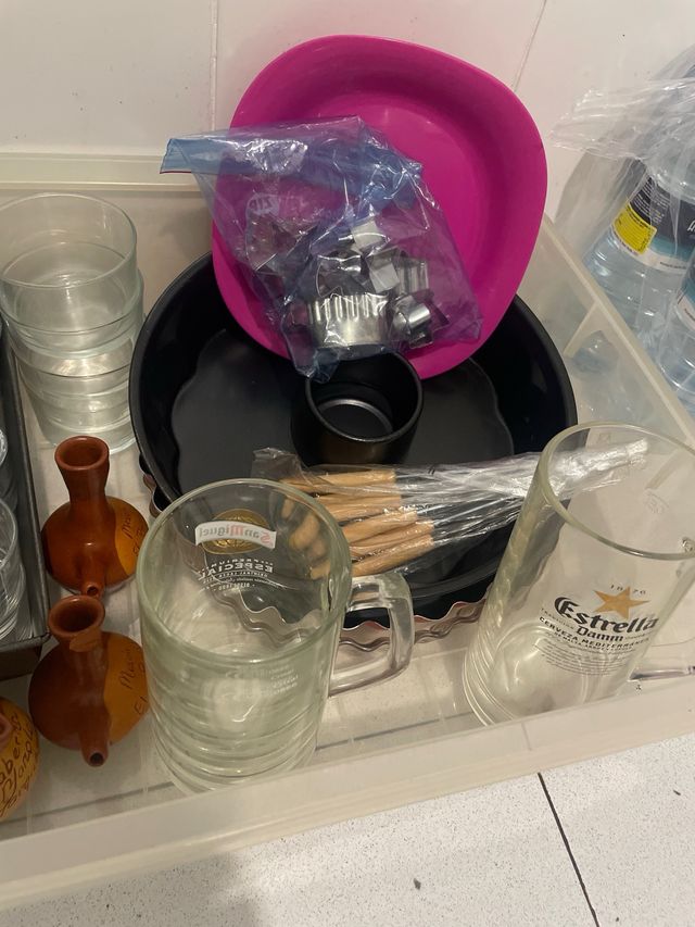 Lote Moldes e utensilios cocina