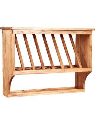 Piattaia Country in legno massello di tiglio finit