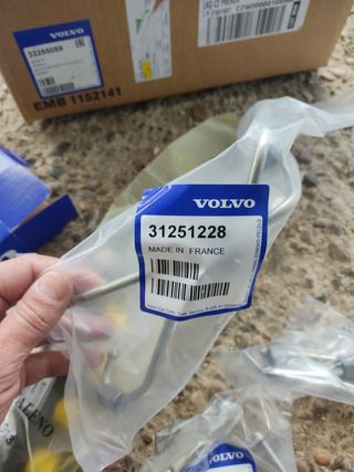 Distribución de combustible Volvo