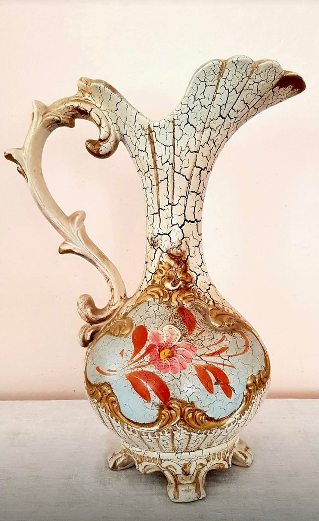 2 vasi 1Vaso bassano e 1vaso in metallo