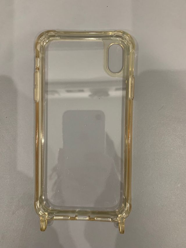 Funda Iphone + cadena de colores