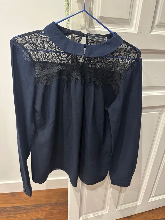 blusa azul Hanny Deep