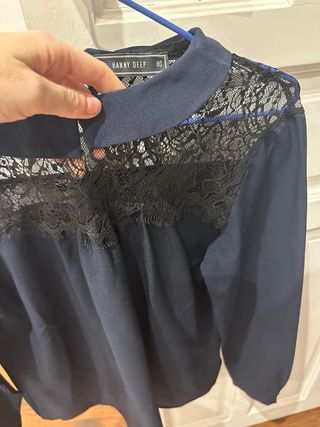 blusa azul Hanny Deep