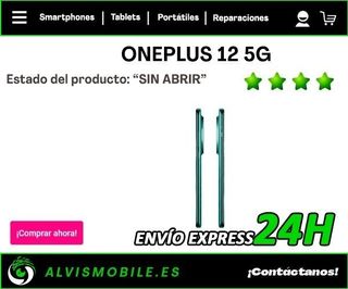 💥Oneplus 12 512GB Verde "Sin abrir"💥
