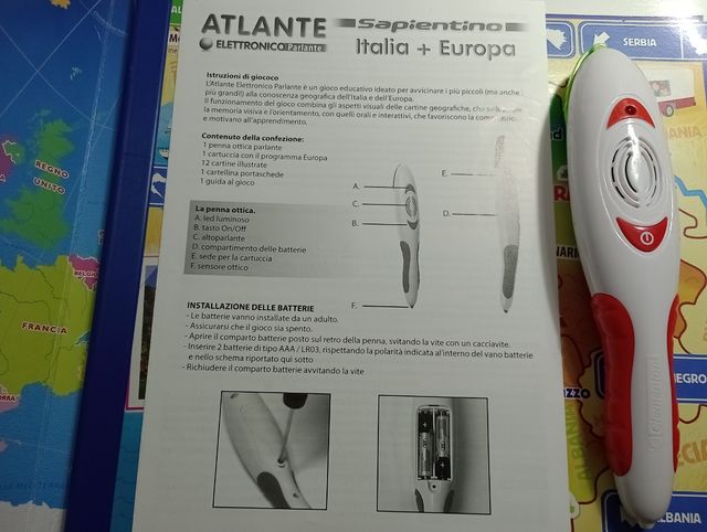 Sapientino Clementoni Atlante