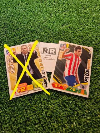 2011-12 Lote Atlético de Madrid Adrenalyn XL