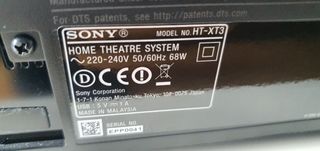 SONY HT-XT3   Base de sonido 2.1