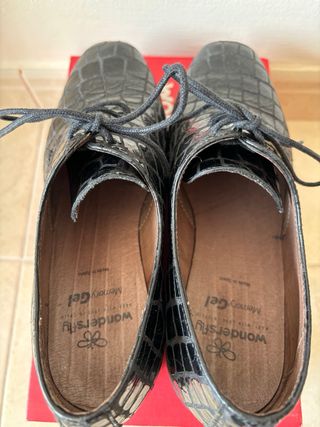 Zapato cuña Wonders T-39