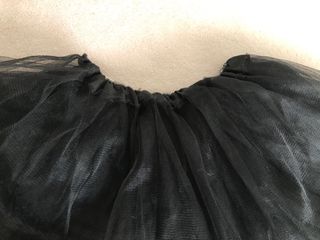 4 faldas de tul negra disfraz