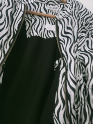 Bomber de raso , Animal Print