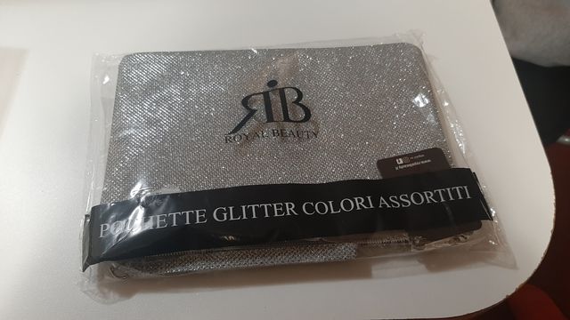 Borsa glitterata Royal Beauty