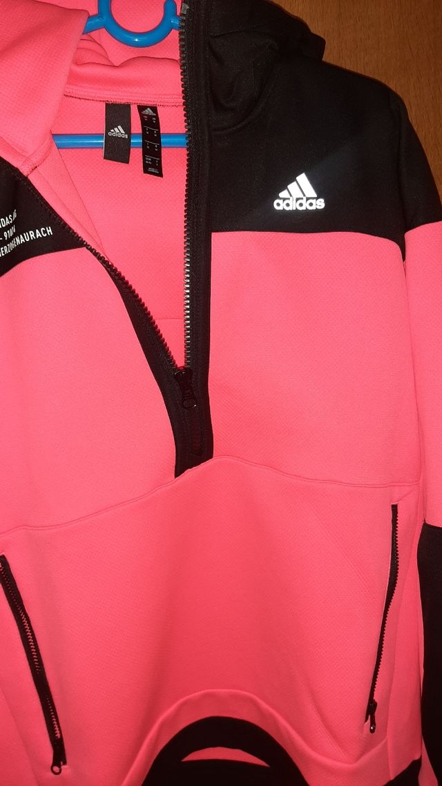 Forro Adidas media cremallera.