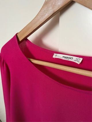 Camicia fucsia Mango taglia XS