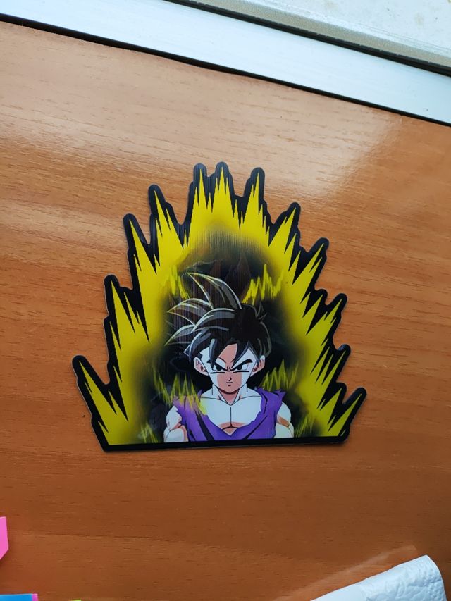 Pegatina 3d dragon ball coche