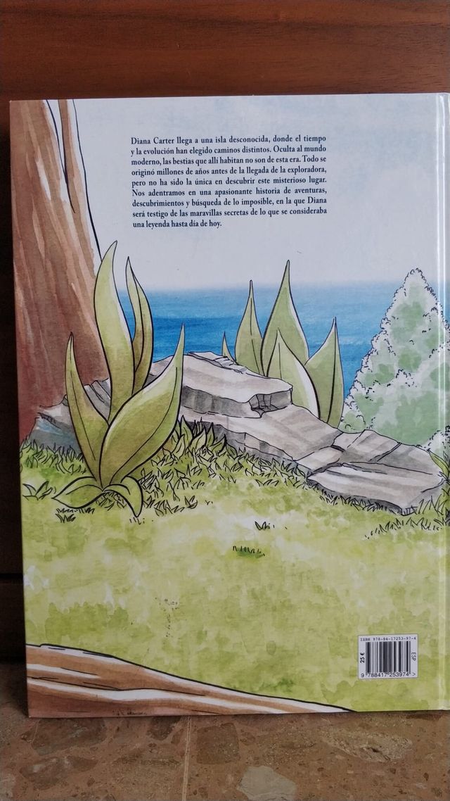 Comic la isla de los titanes