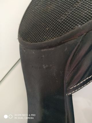 Zuecos de vestir de piel