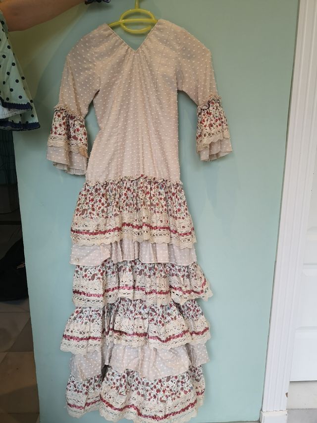 Vestido gitana/flamenca para niña