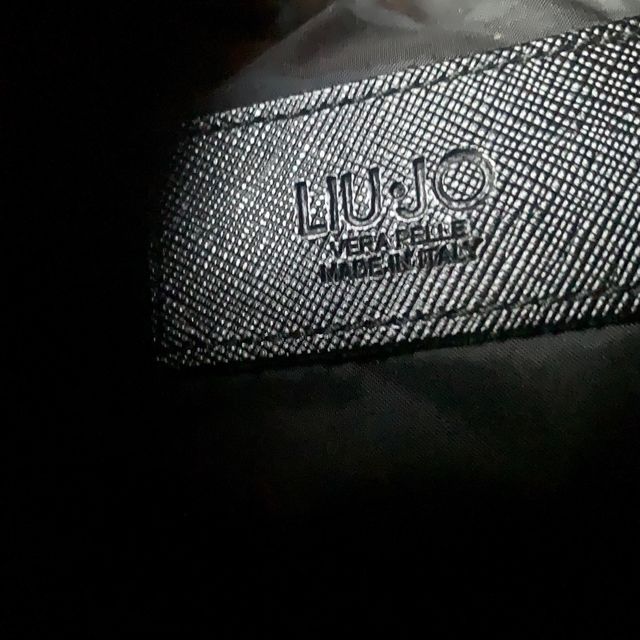 Borsetta/pochette Liu Jo real leather black