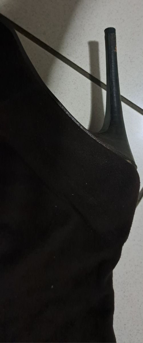 Stivali marroni scamosciati Donna 