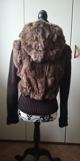 Giacchino con maniche maglia