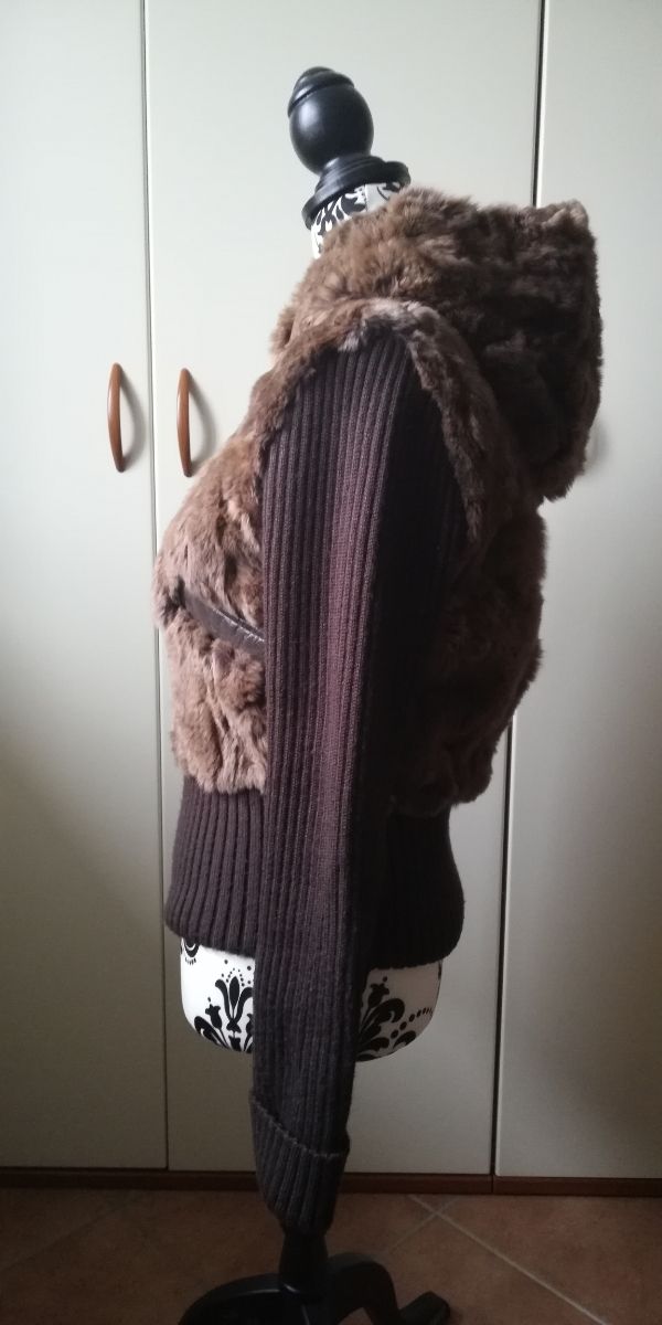 Giacchino con maniche maglia