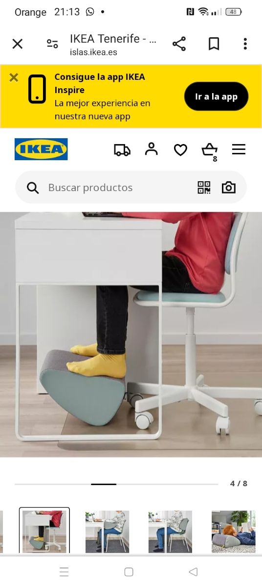 Cojín ergonómico 