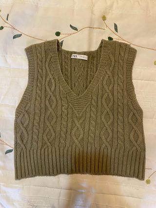 Chaleco beige