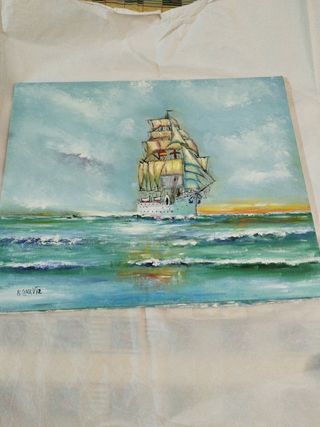Cuadro pintado al óleo
