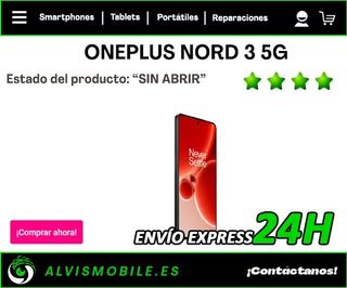 💥Oneplus Nord 3 128GB Verde "Sin abrir"💥